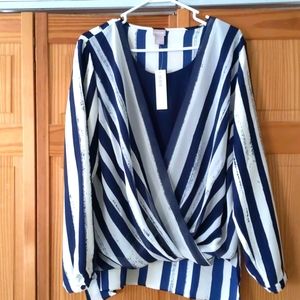 NWT Chico's Blouse Size 2 (12/14)